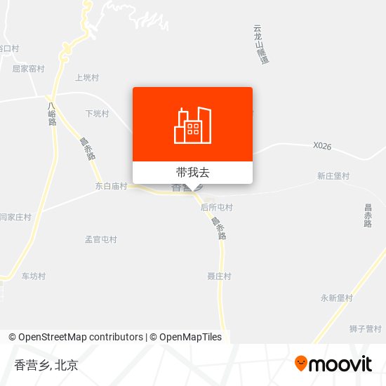 香营乡地图