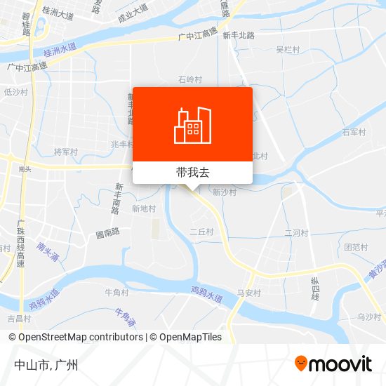 中山市地图