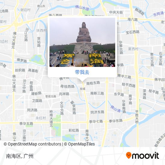 南海区地图