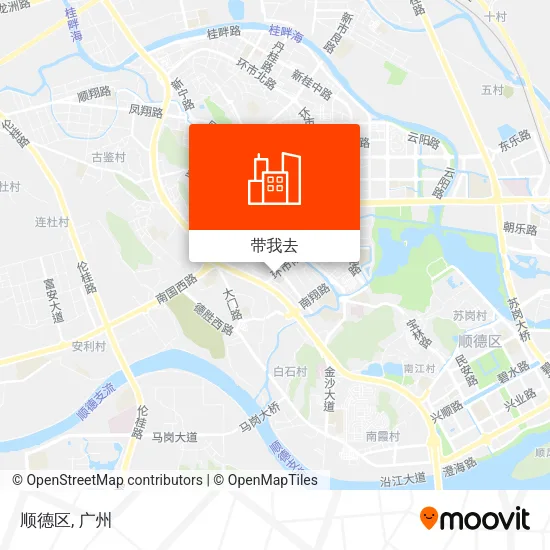 顺德区地图