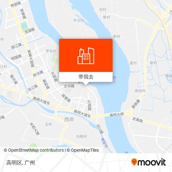 高明区地图