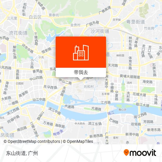 东山街道地图