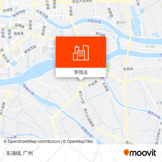 东涌镇地图