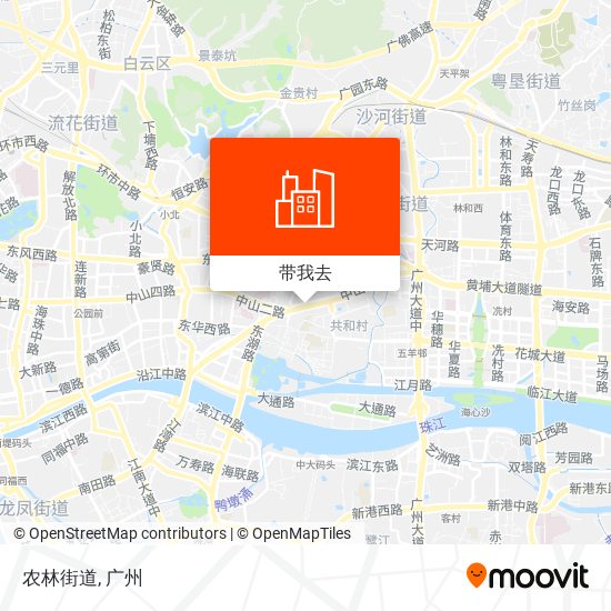 农林街道地图