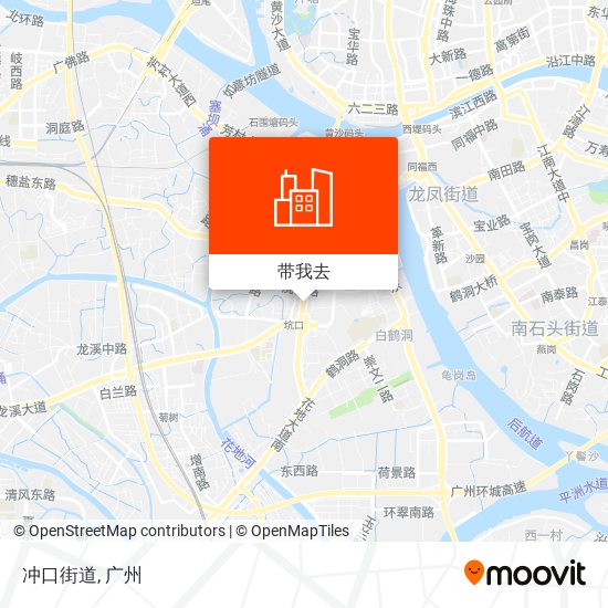 冲口街道地图