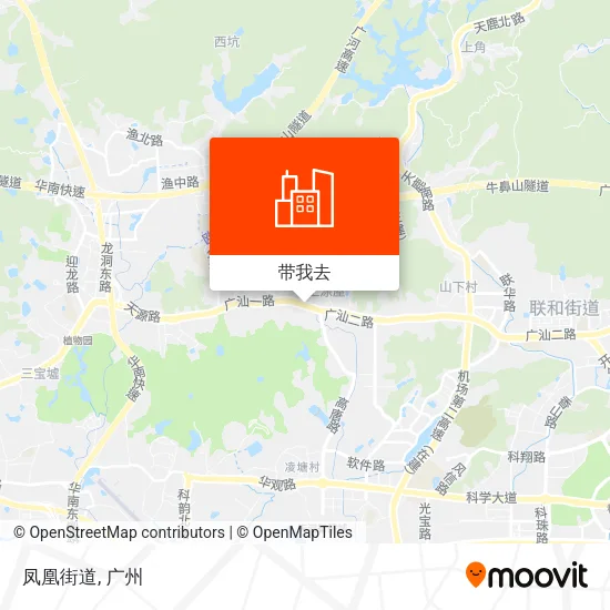 凤凰街道地图