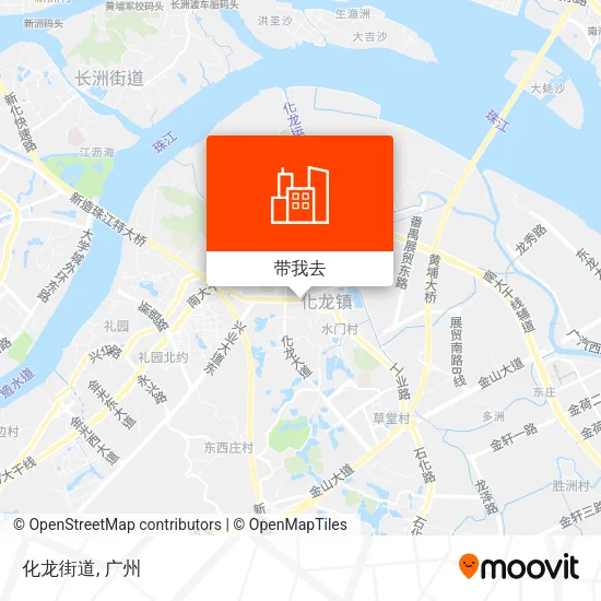 化龙街道地图