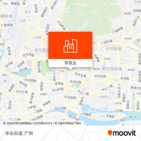华乐街道地图