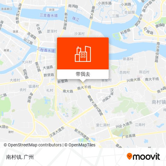 南村镇地图