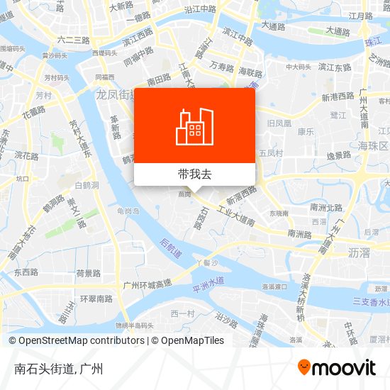 南石头街道地图