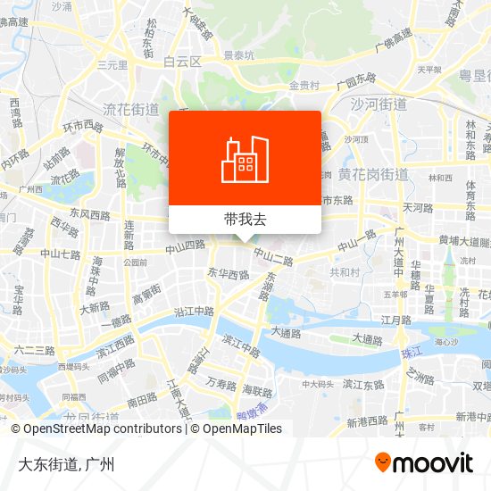 大东街道地图