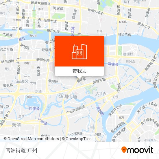 官洲街道地图