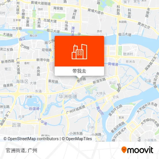官洲街道地图