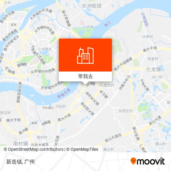 新造镇地图