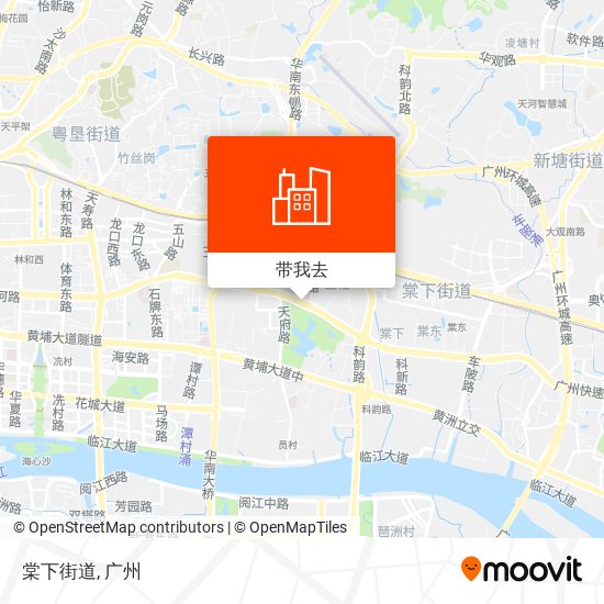 棠下街道地图