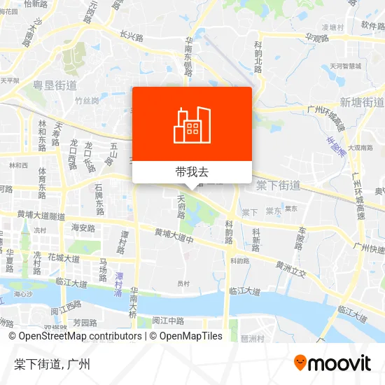 棠下街道地图
