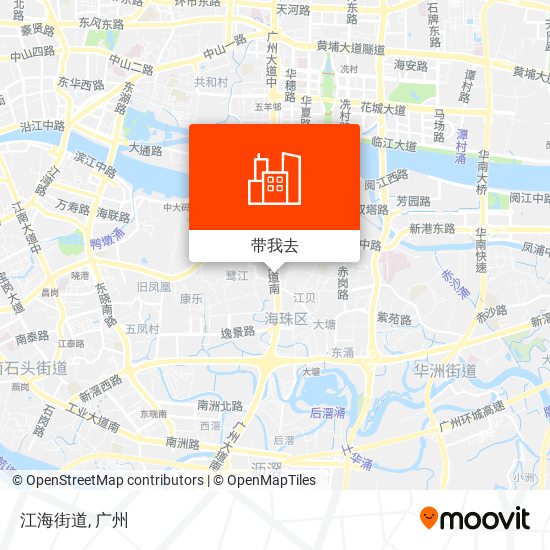 江海街道地图