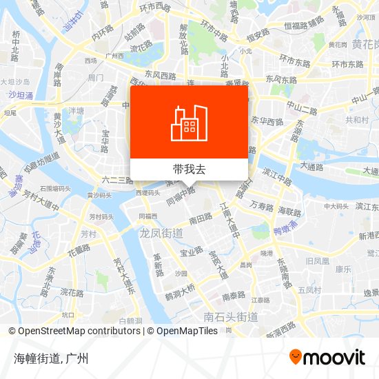 海幢街道地图