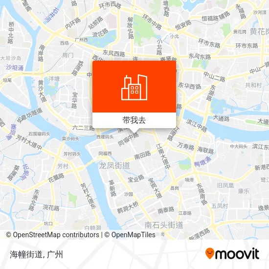 海幢街道地图
