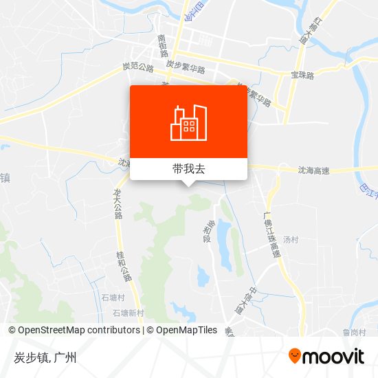 炭步镇地图