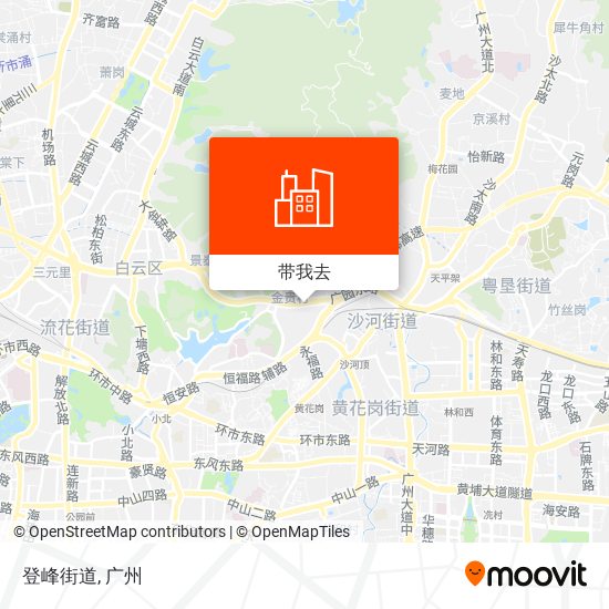 登峰街道地图