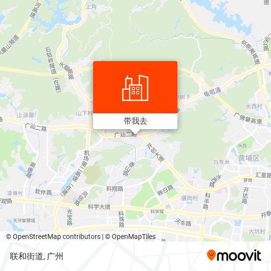 联和街道地图