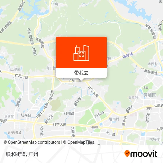 联和街道地图