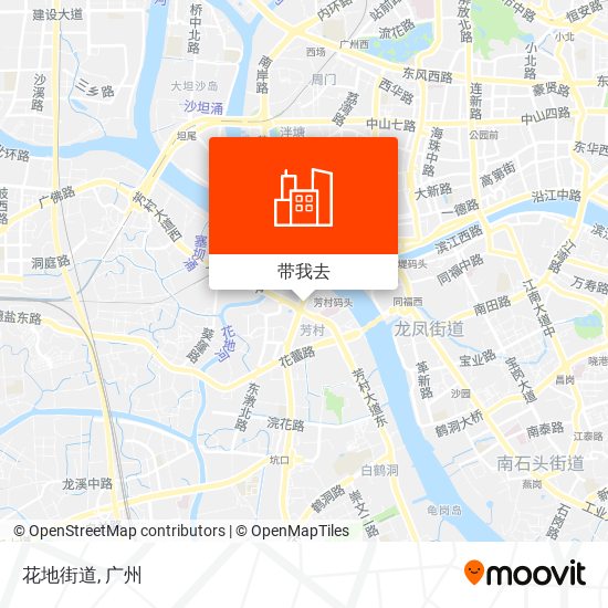 花地街道地图
