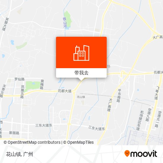 花山镇地图