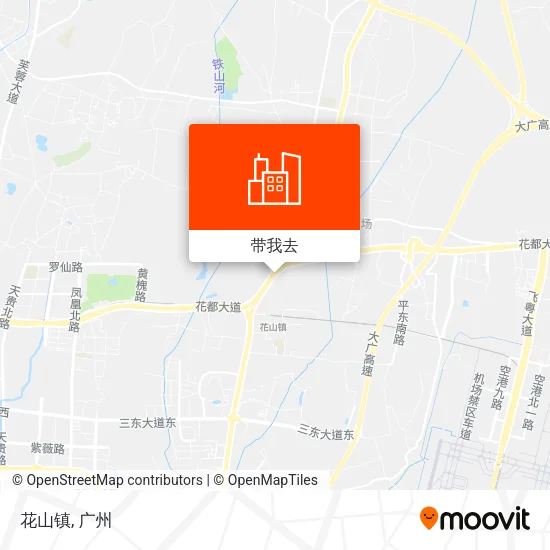 花山镇地图