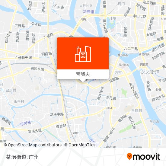 茶滘街道地图