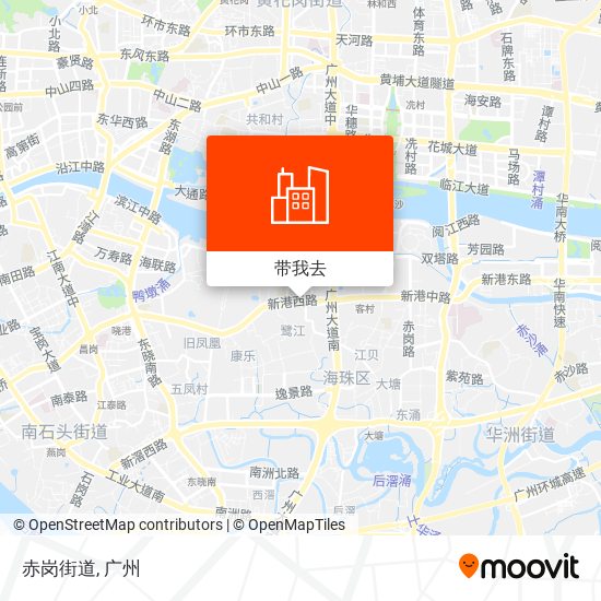 赤岗街道地图