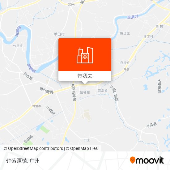 钟落潭镇地图