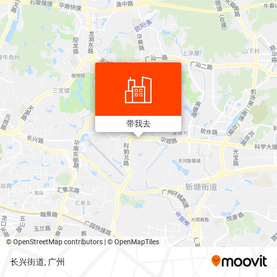 长兴街道地图