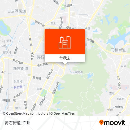 黄石街道地图
