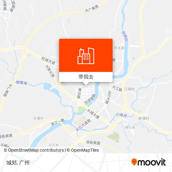 城郊地图