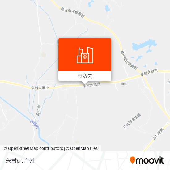朱村街地图