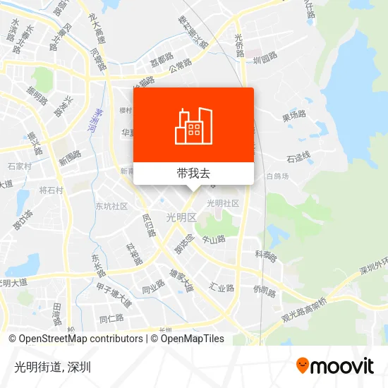 光明街道地图
