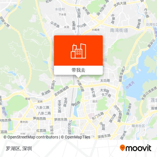 罗湖区地图