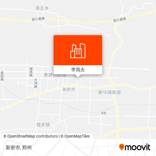 新密市地图