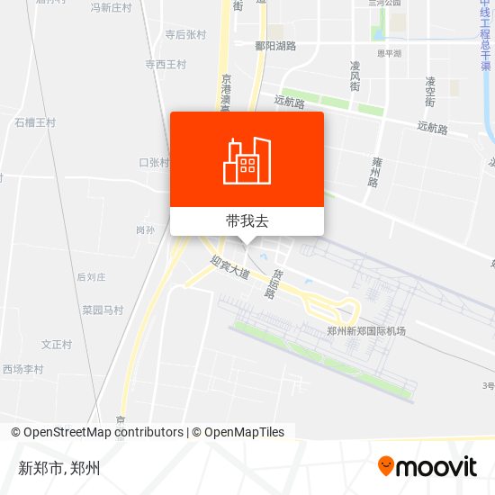 新郑市地图