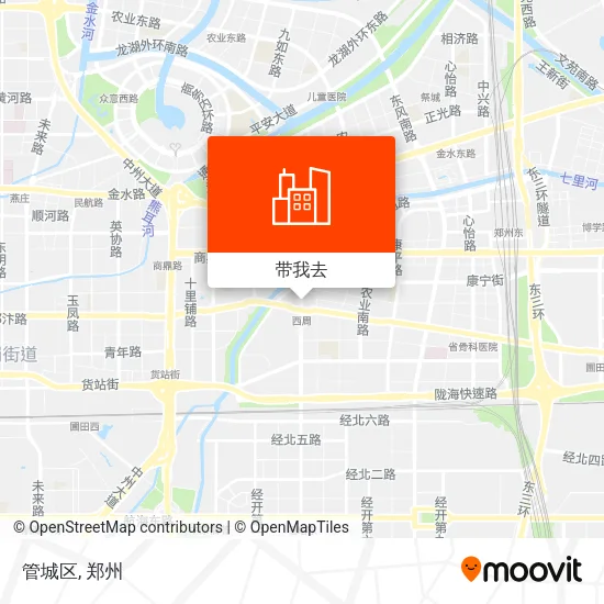 管城区地图