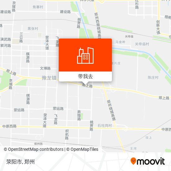 荥阳市地图