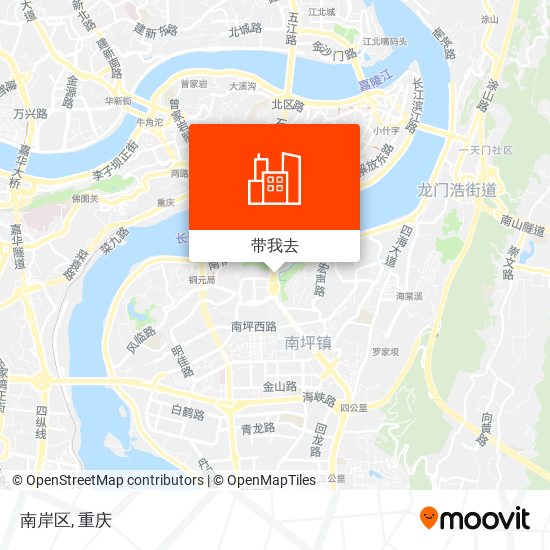 南岸区地图