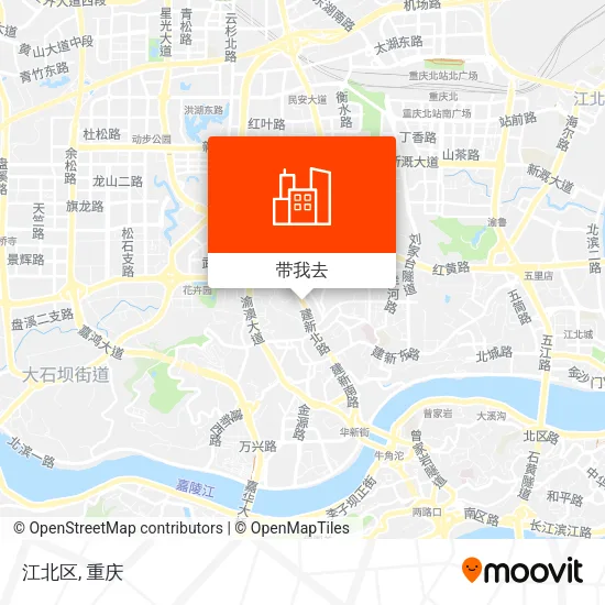江北区地图