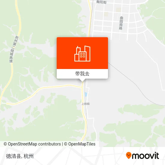德清县地图