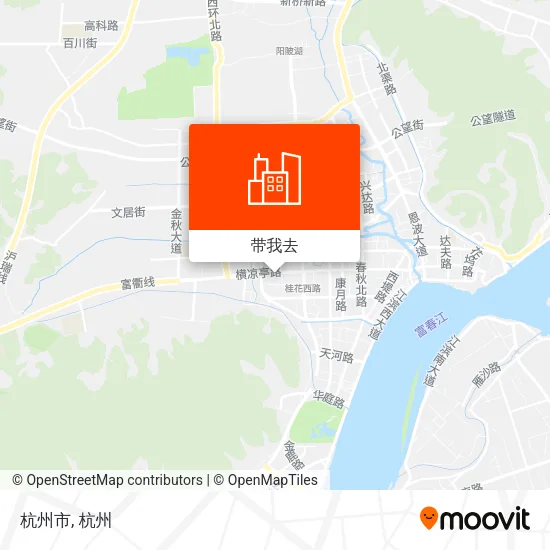 杭州市地图