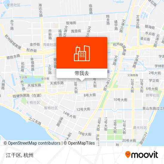 江干区地图