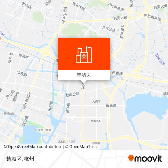 越城区地图