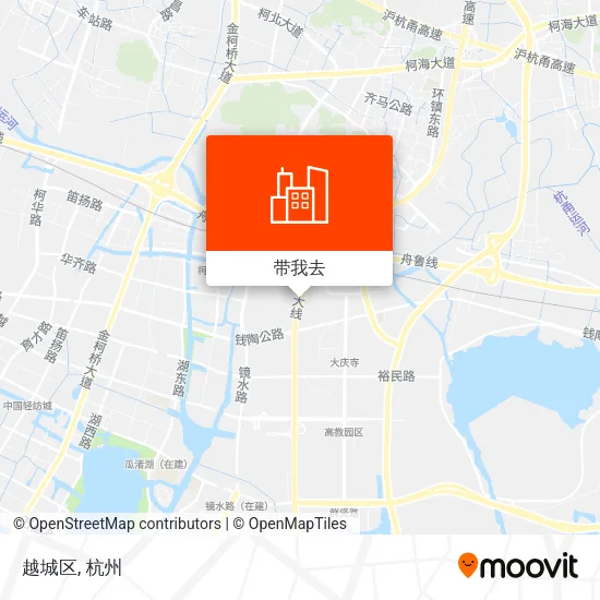 越城区地图